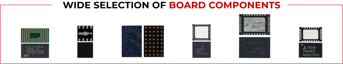 Board level components for Macbooks